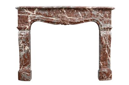 Louis 14 style mantel 
The slightly curved...