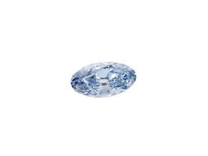 null Diamant bleu navette de taille ancienne sur papier.

Poids du diamant: 1.85...