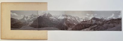 MONTAGNE - SUISSE Sans Prix de réserve - 

"Panorama de Murren" ; Cascade, 1899.

Photographies....