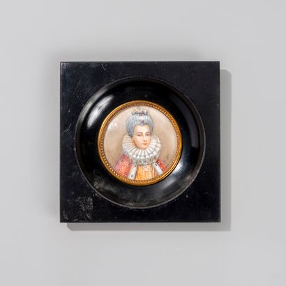 null Louise de Lorraine- Vaudemont

Miniature sur ivoire

XIXe siècle

Louise de...