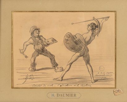 Honoré DAUMIER (1808-1879)

Combat des écoles....