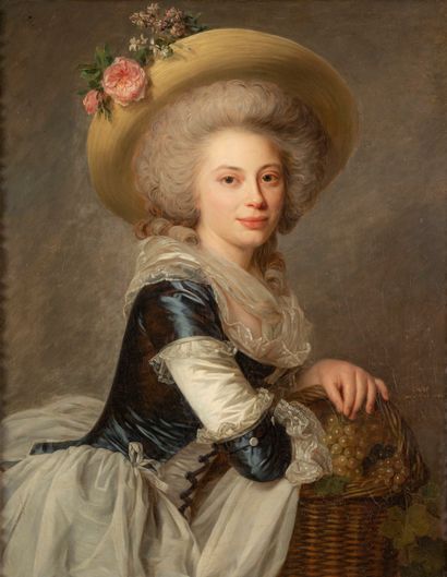 null Antoine VESTIER (Avallon 1740 – Paris 1824)

Portrait de Madame Hamon des Roches...