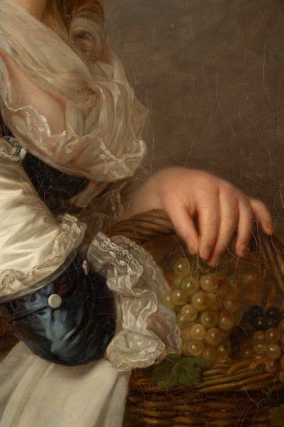 null Antoine VESTIER (Avallon 1740 - Paris 1824)

Portrait of Madame Hamon des Roches...