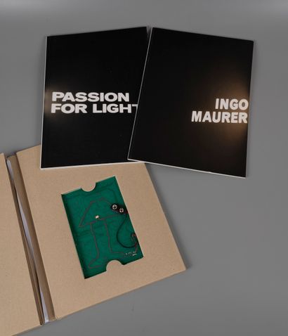 Ingo MAURER (1932-2019) Livre rare et épuisé : 
Ingo Maurer, Passion for Light 
Catalogue,...