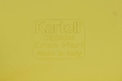 ENZO MARI (1932-2020) Set de bureau Klino, modèle crée en 1994 
Edition Kartell arrêtée...
