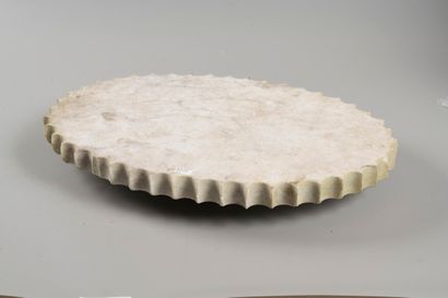 Planche de boucher en marbre