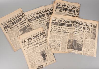 Press clipping, L'AURORE. 
The daily life...
