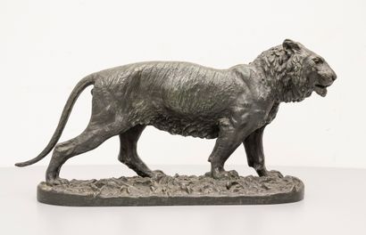 Christophe FRATIN 
Lion 
Epreuve en bronze...