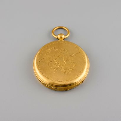 Watch case in 18K gold 
Weight :18,2 g.