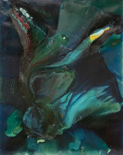 Annette POITAU 
Composition 
Oil on canvas...