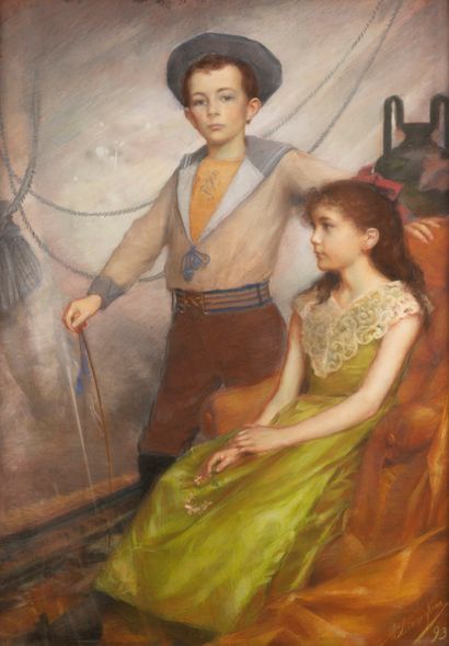 LEVAVASEUR (XIXe siècle) 
Le jeune marin...