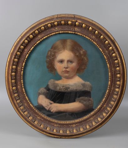 Romain CAZES (1808-1881) 
Portrait of Madame...