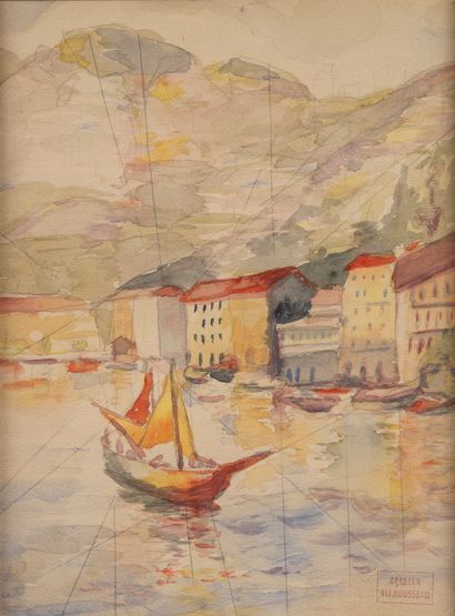 Jeanne RIJ-ROUSSEAU (1870-1956)

Sailboat...