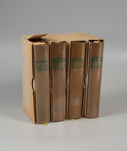 PLEIADE 
4 volumes (Mauriac et Montherla...