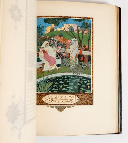  CARRÉ (Léon) & TOUSSAINT (Franz). 
Le Jardin des Caresses. Traduit de l'arabe. Illustrations...
