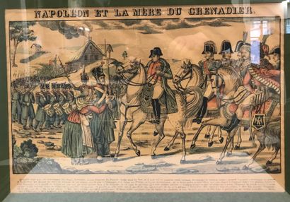 null Napoléon et la mère du Grenadier

Gravure, image d'Epinal, G. FORGIN. SC

37...