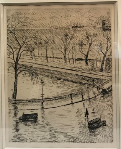 null A. MARQUET

Pont

Eau-forte

33,5 x 26,5 cm (hors marge)