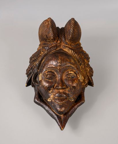 Pounou (Punu) wooden mask