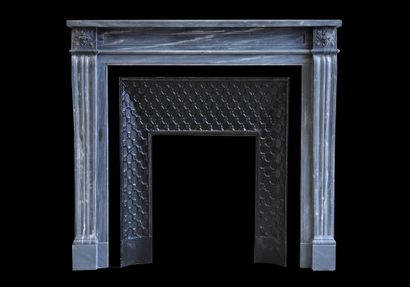 Louis 16 style mantel. 
Lintel with rosettes...