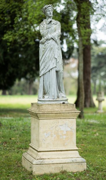  Céres 
Statue allégorique à l'image de la déesse latine de l'agriculture, des moissons,...
