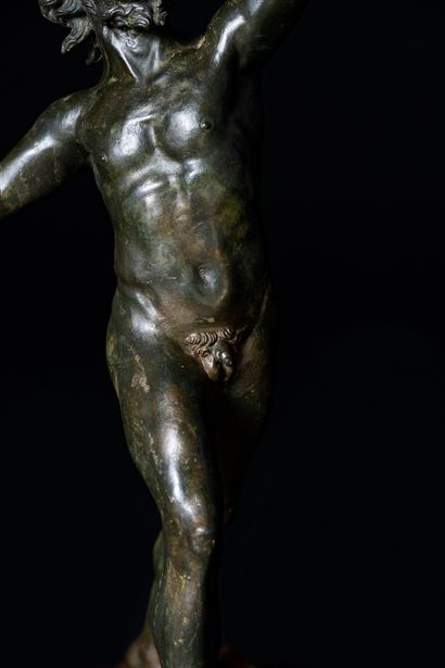  Faune de Pompéi. 
D'après l'œuvre antique datant du IIe siècle av. J-C découverte...