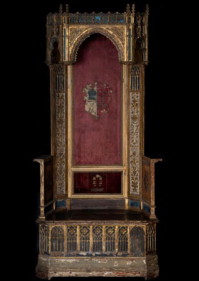 Gothic cathedra. 
The cathedra, a term derived...