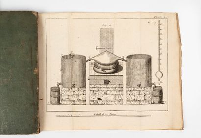  BAUMÉ (Antoine). Memoir on the best way to build alembics and furnaces suitable...