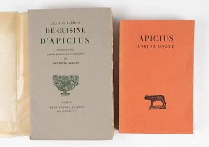 APICIUS. Les Dix livres d'Apicius. Traduits...