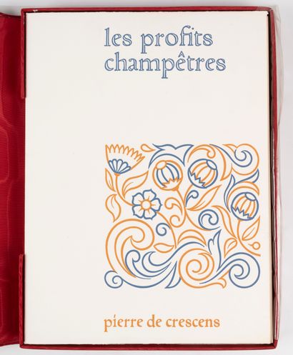 CRESCENS (Pierre de). Les Profits champêtres....