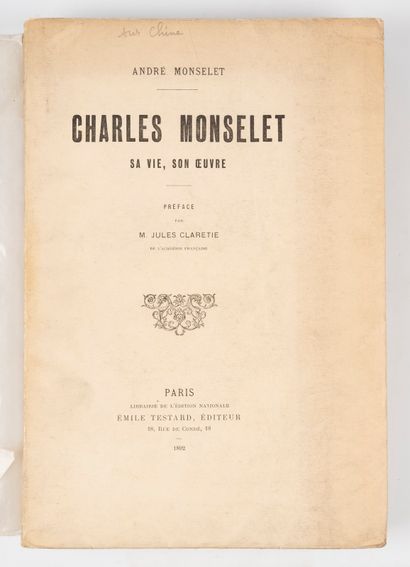  MONSELET (Charles). L'Almanach des gourmands....