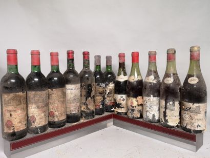 12 bouteilles VINS DIVERS DE FRANCE A VENDRE...