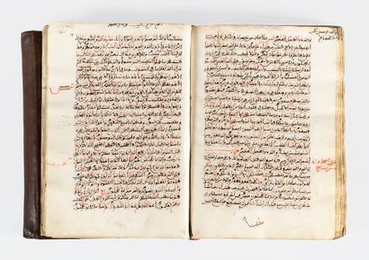 null Coran, Afrique du nord, XIXe siècle

Manuscrit en arabe, texte en maghribi marron...