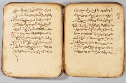 null Coran, Sahara, fin XIXe-XXe siècle

Manuscrit arabe, texte en écriture sudani...