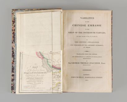 null STAUNTON [Traduit par]. Narrative of the Chinese embassy to the Khan of the...