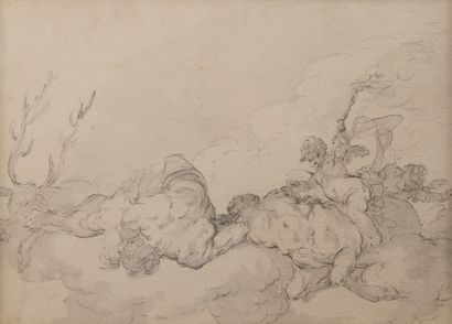 Attribué à Giovanni Domenico FERRETTI (1692-1768)

Centaure...