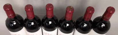 null 6 bouteilles FORTS de LATOUR 2nd vin de Ch. LATOUR - Pauillac Millésime 2009Étiquettes...