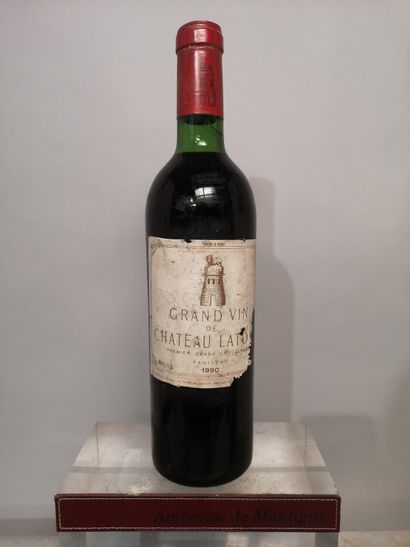 1 bouteilles Château LATOUR 1er Gcc Pauillac...