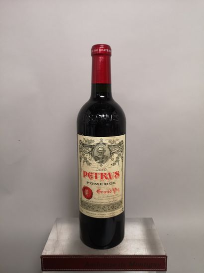 1 bouteille PETRUS - Pomerol Millésime 2010Étiquette...