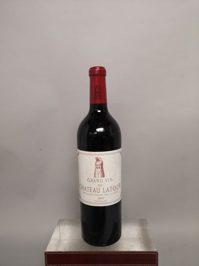 1 bouteille Château LATOUR 1er Gcc Pauillac...