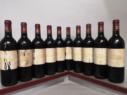 
10 bouteilles Château MARGAUX - 1er Gcc...