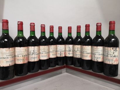 11 bouteilles Château LYNCH BAGES - 5e Gcc...
