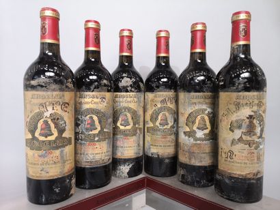 6 bouteilles Château L'ANGELUS - 1er Gcc...