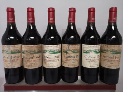 6 bouteilles Château PAVIE - 1er Gcc Saint...
