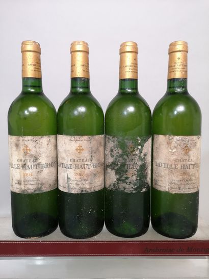 4 bouteilles Château LAVILLE HAUT BRION -...
