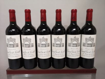 6 bouteilles Château LEOVILLE Las CASES -...