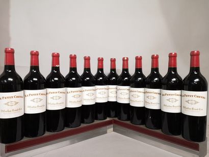 12 bottles PETIT CHEVAL 2nd wine of Ch. CHEVAL...