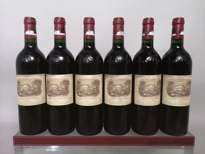 6 bouteilles Château LAFITE ROTHSCHILD -...