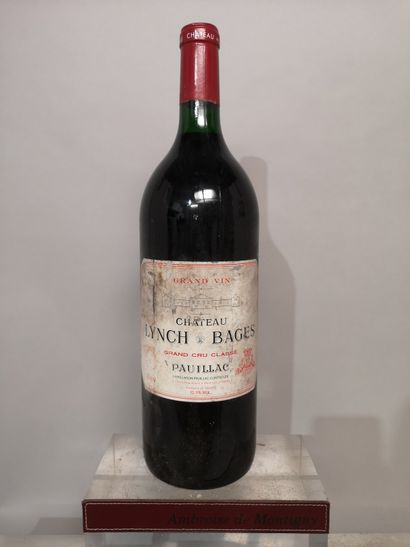 1 magnum Château LYNCH BAGES - 5e Gcc Pauillac...