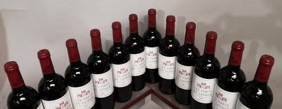 null 12 bouteilles FORTS de LATOUR 2nd vin de Ch. LATOUR - Pauillac Millésime 2003...