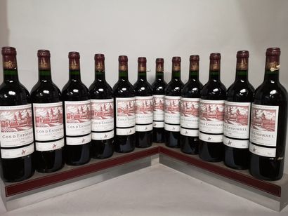 null 12 bouteilles Château COS d'ESTOURNEL - 2e Gcc Saint Estèphe Millésime 1996...